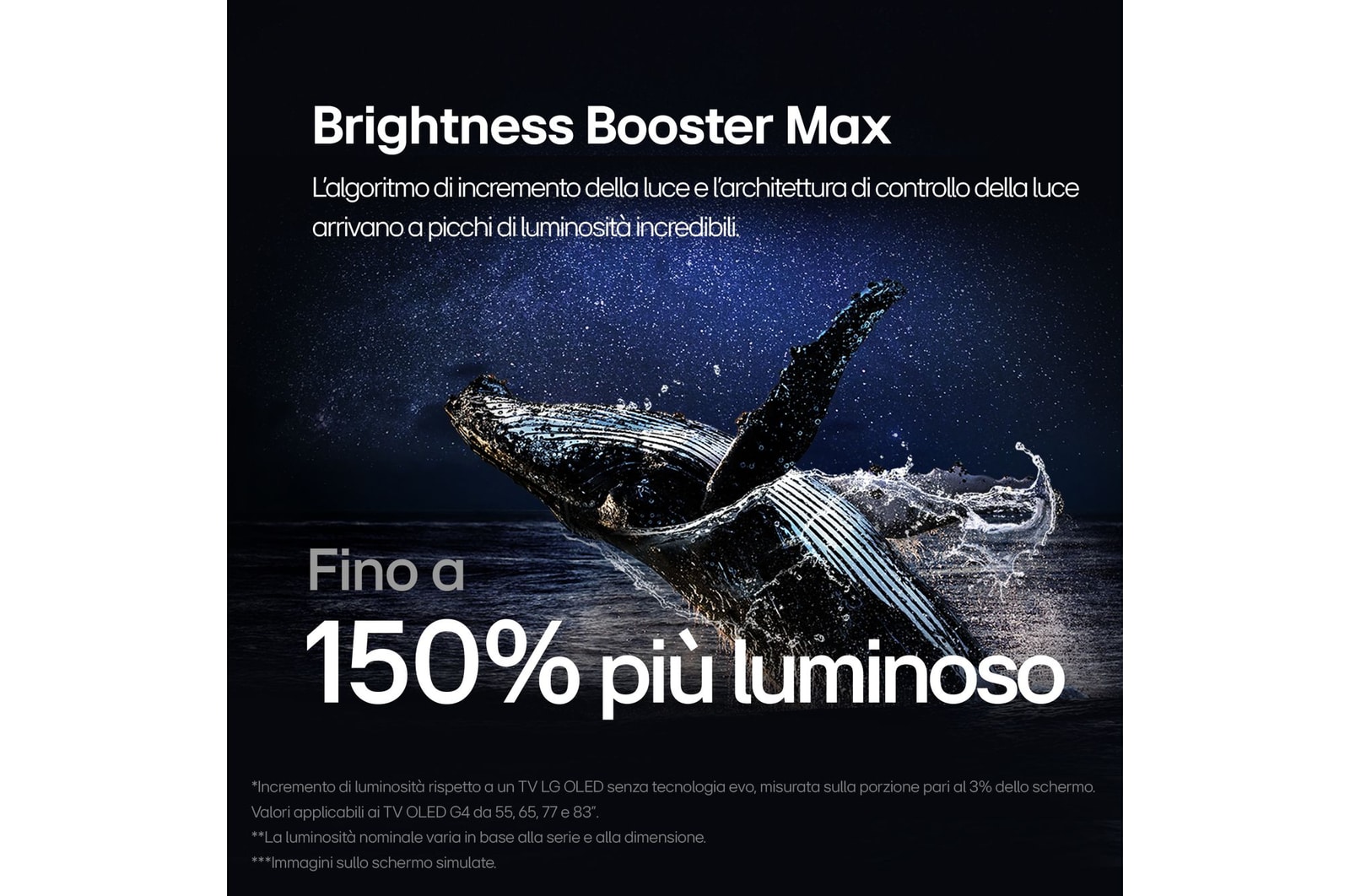 Immagine ravvicinata del TV LG OLED evo, OLED G4 che mostra il bordo superiore ultrasottile